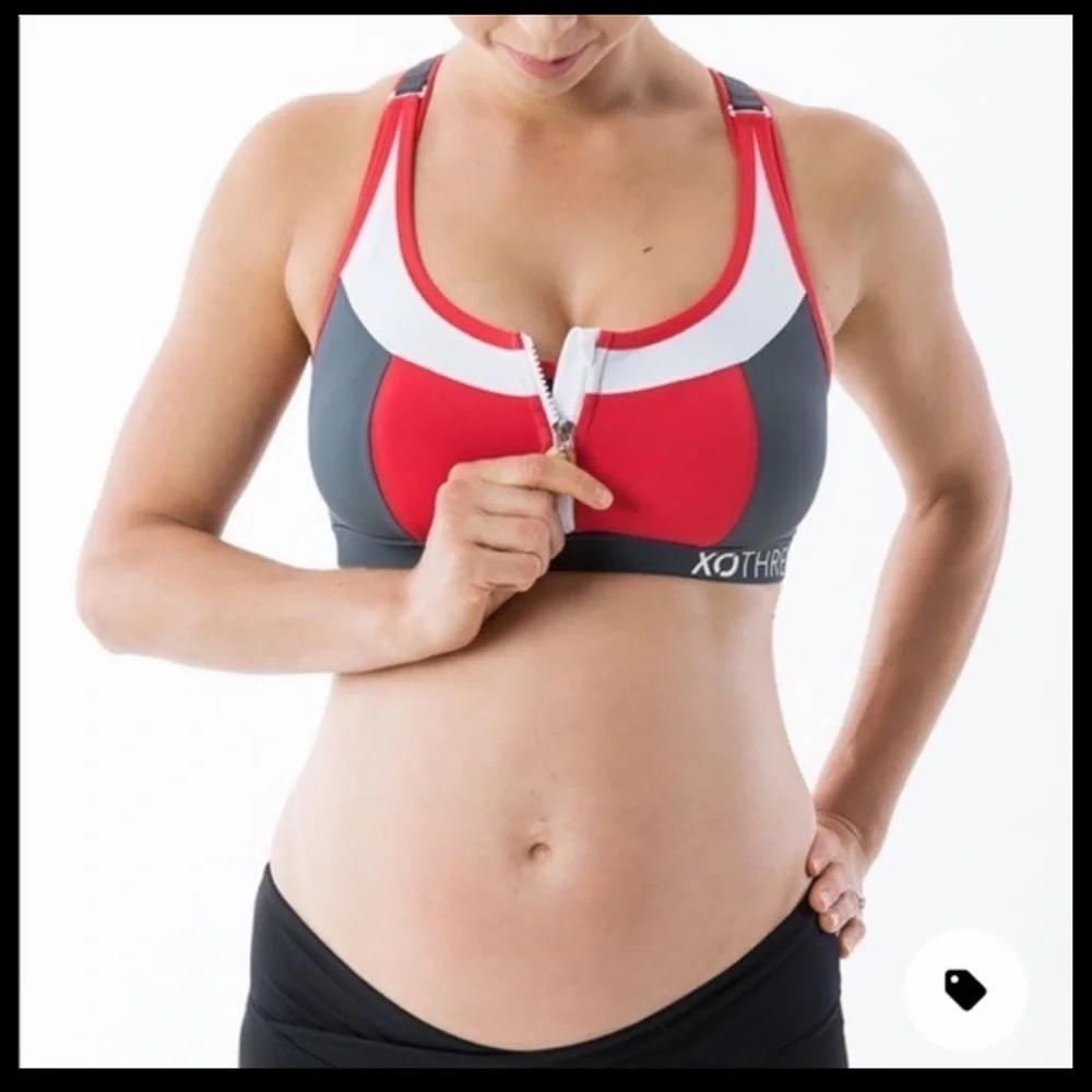 XOThree Tilly Jane Maternity Sports Bra Nursing